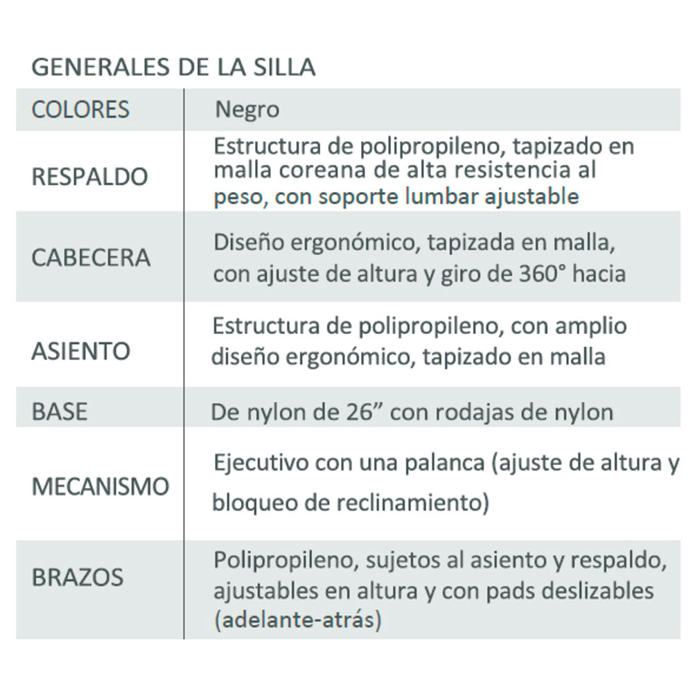 SILLON EJECUTIVO E. PENINSULA