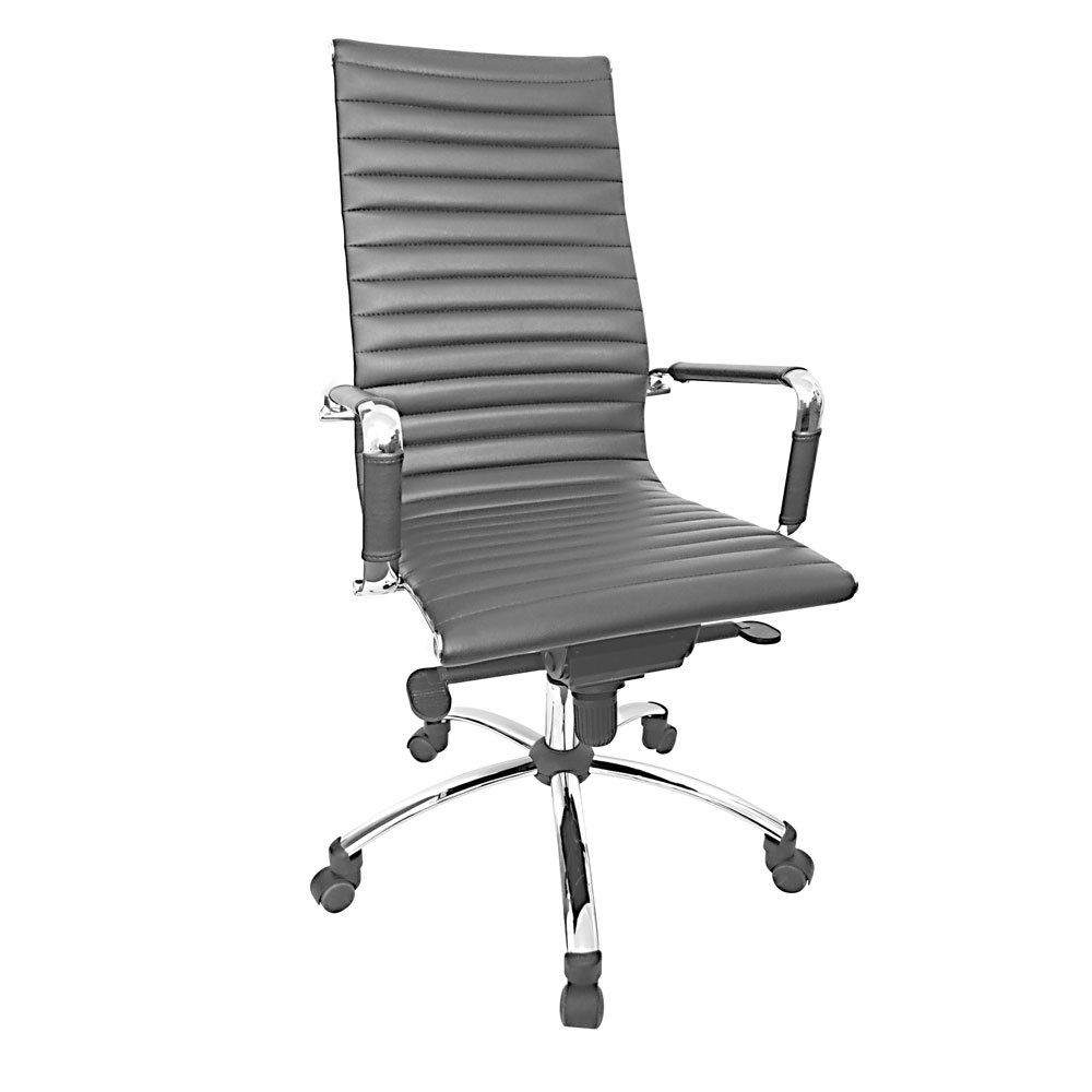 Sillón ejecutivo Cidro alto Negro.